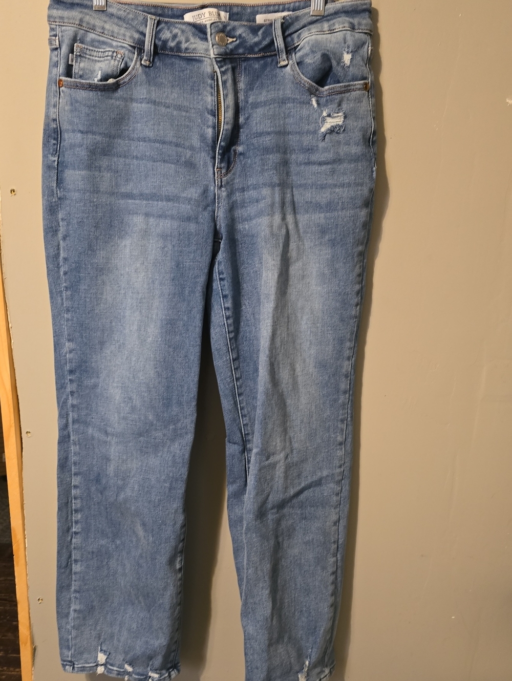 Judy Blue Light Blue Straight Leg Jeans